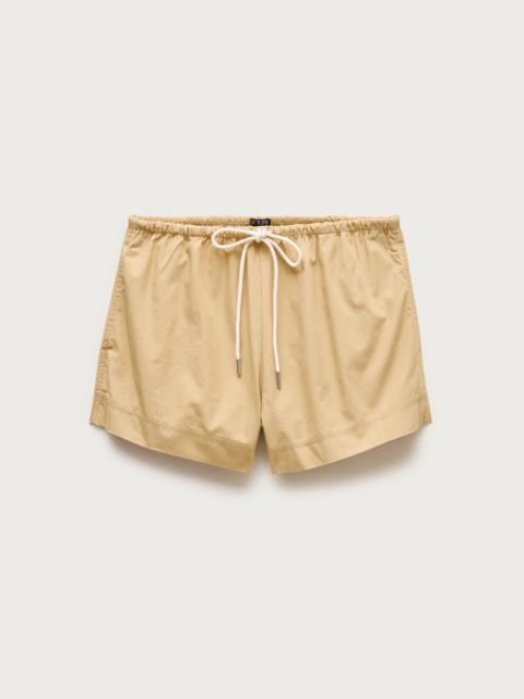 J.CREW Cruise drawstring short in cotton poplin