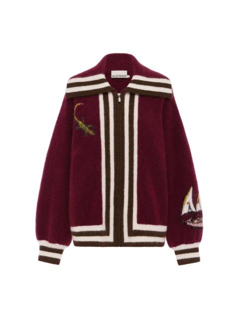 ALÉMAIS Mokshini Zip Up Cardigan