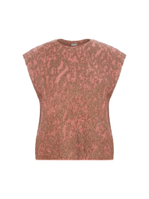 RACHEL COMEY Brocca Chenille Vest pink