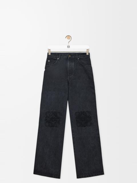 Loewe Anagram baggy jeans in denim