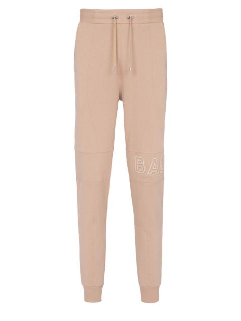 Balmain Embossed Balmain logo jogging bottoms
