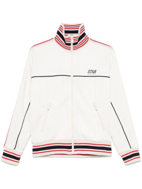 Golden Goose striped-trim jacket