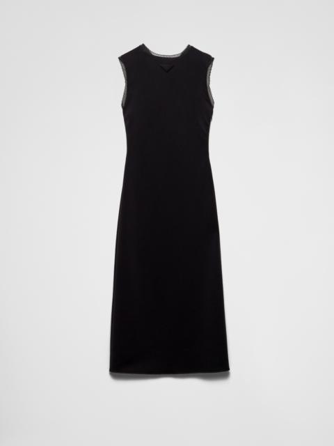 Prada Interlock crêpe dress