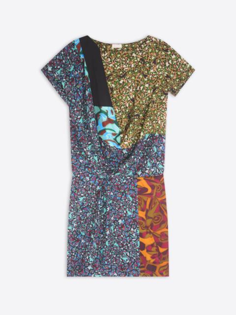 Dries Van Noten DRAPED VISCOSE DRESS