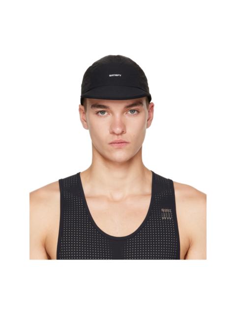 SATISFY Black Rippy Trail Cap