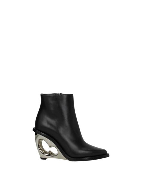 Alexander McQueen Ankle boots Leather Black