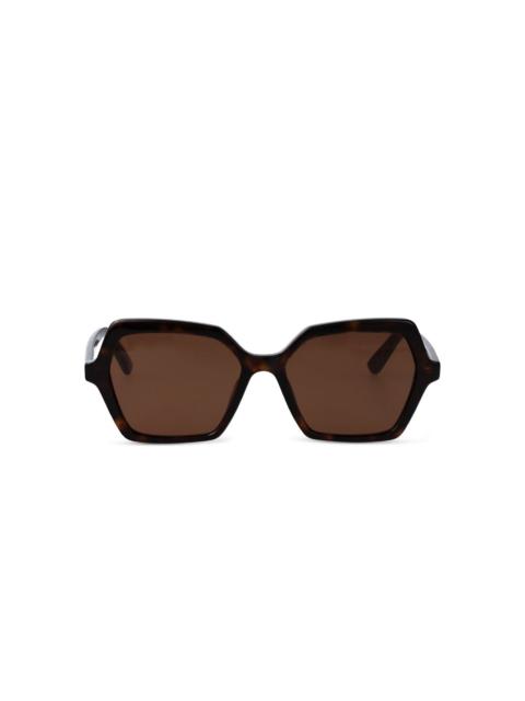 Alexander McQueen AM0537S geometric-frame sunglasses