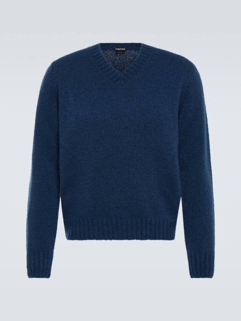 TOM FORD Cashmere and silk-blend sweater