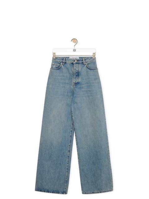 Loewe High waisted jeans in denim