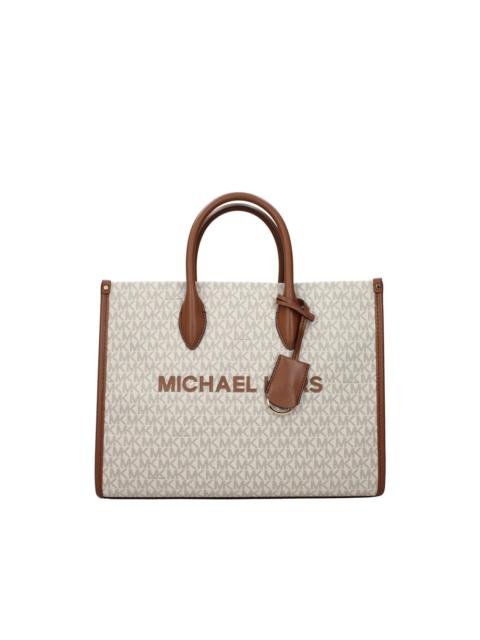 MICHAEL KORS monogram-print logo-lettering tote bag