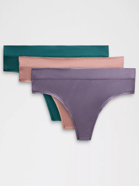 lululemon UnderEase High-Rise Thong Underwear *3 Pack