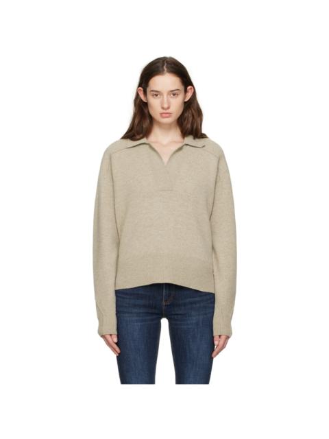 rag & bone Beige Bridget Polo
