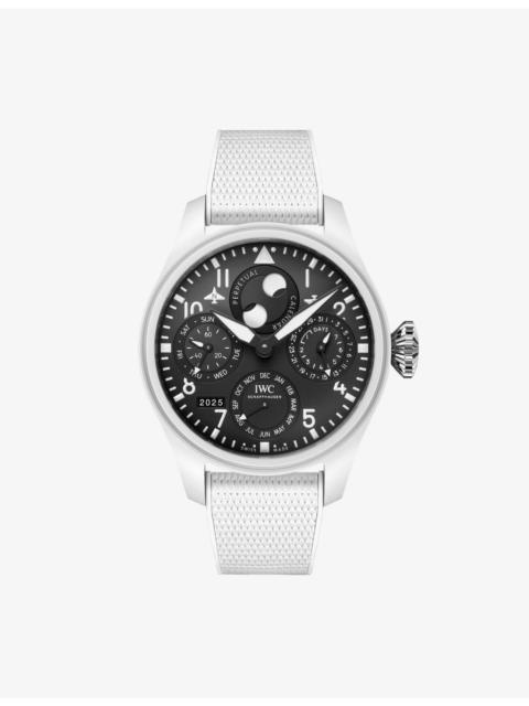IWC Schaffhausen Big Pilot’s Perpetual Calendar Top-Gun Edition Ceramic Automatic Watch 46.5mm