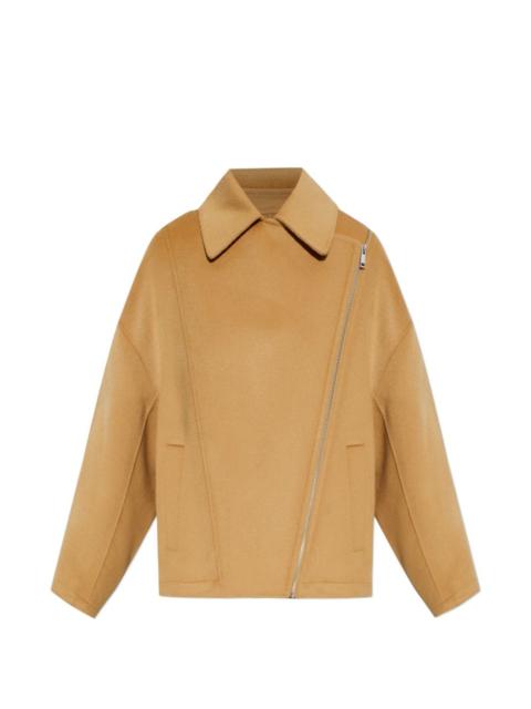 IRO Jijy asymmetric-zip oversized jacket