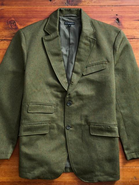 Melange Twill Andover Jacket in Olive