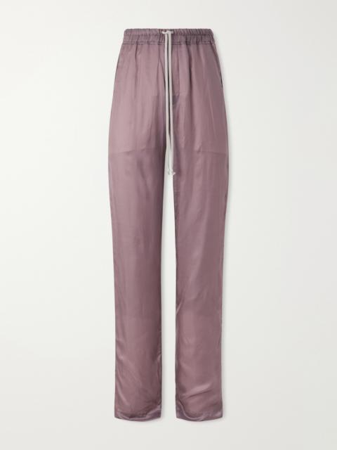 Rick Owens Dietrich Straight-Leg Shell Drawstring Trousers