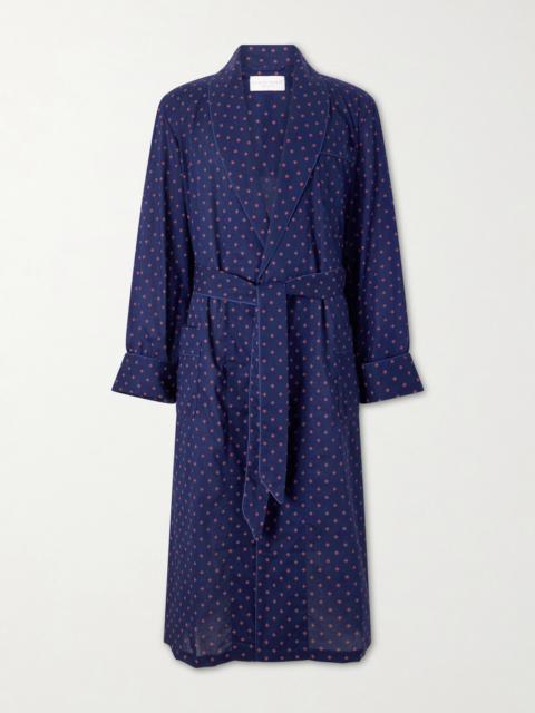 Derek Rose Nelson 109 Printed Cotton Robe
