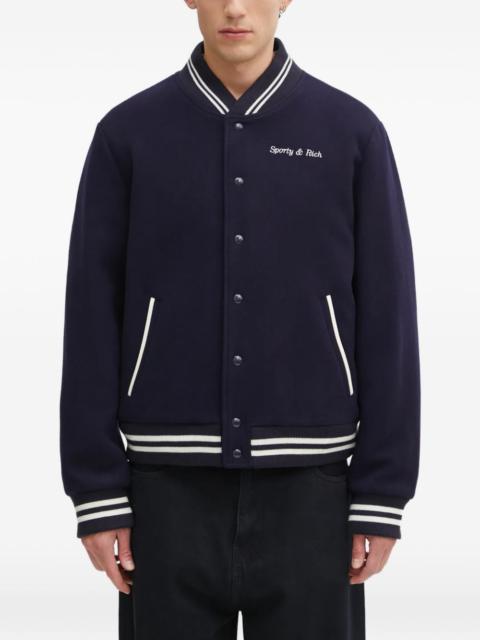 Sporty & Rich Hotel Eden Roc buttoned jacket