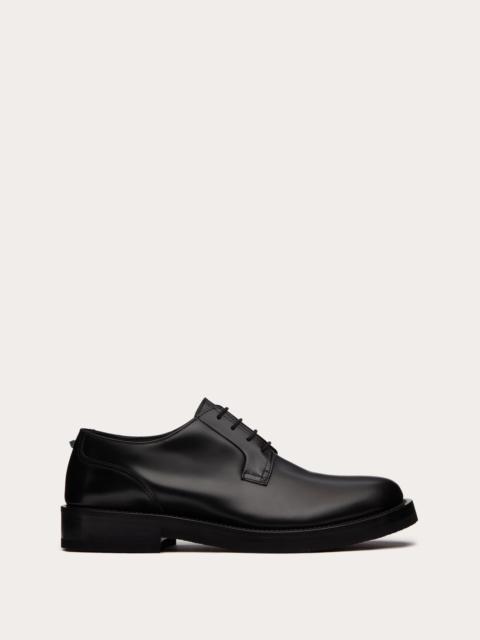 Valentino ROCKSTUD SKIN CALF LEATHER DERBY