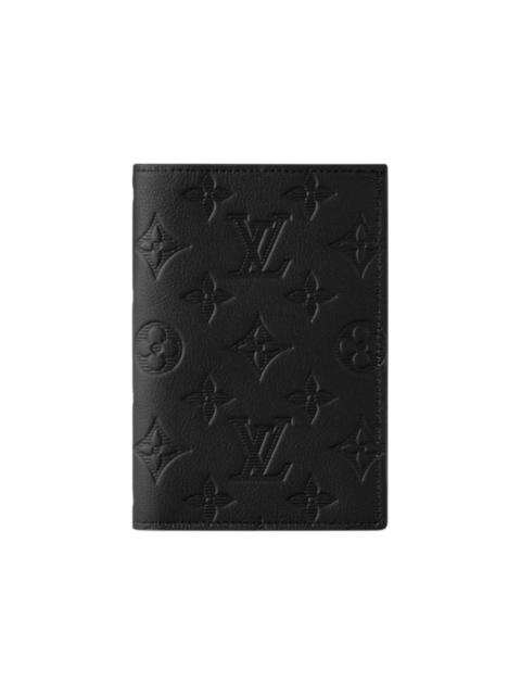 Louis Vuitton Louis Vuitton Passport Cover Ultra Black