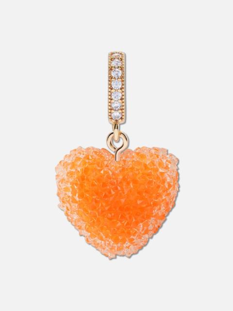 CRYSTAL HAZE JELLY HEART PENDANT