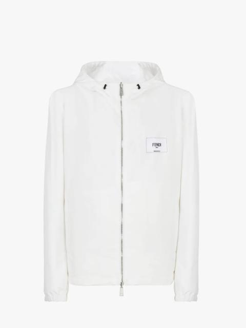 FENDI White nylon jacket