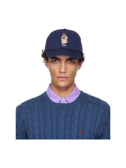 Polo Ralph Lauren Navy Polo Bear Twill Ball Cap