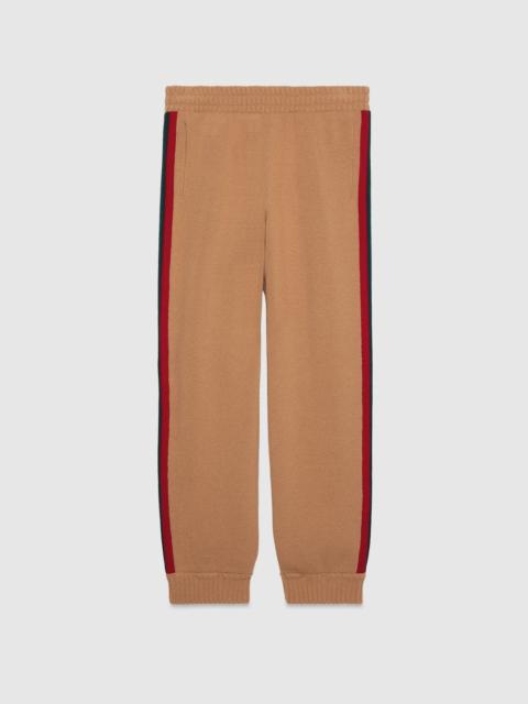 GUCCI Wool pant with Web
