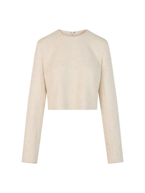 HEIRLOME Francesca Bouclé Top ivory