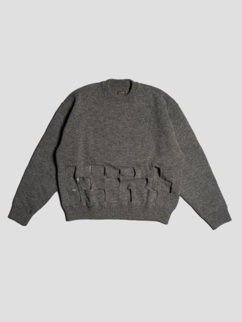 Kapital 7G WOOL WINDOWPANE SWEATERS