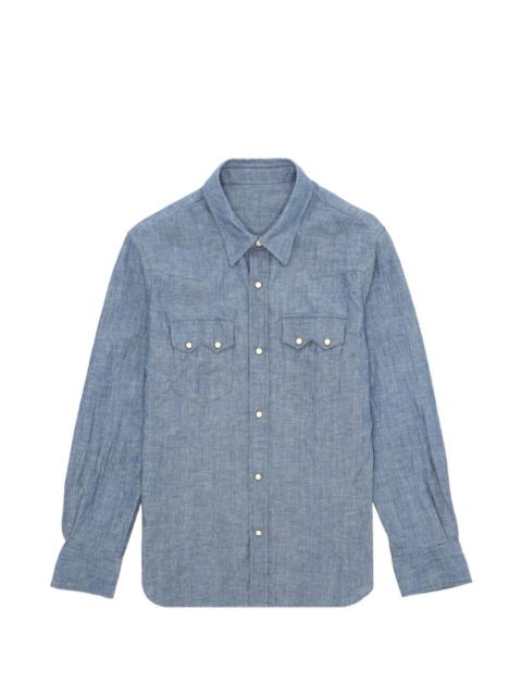 FORTELA Smith Chambray Western buttoned shirt
