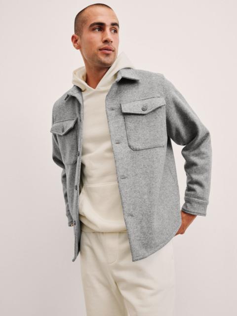 BEYOND YOGA Day to Night Wool Men's Shirt Jacket