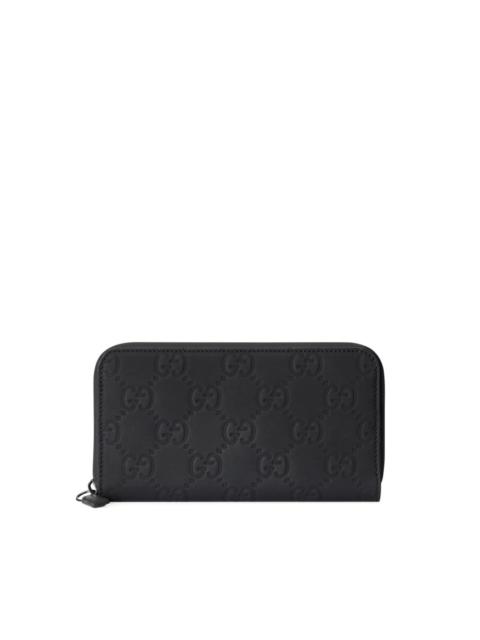 GUCCI GG matte-finish leather wallet