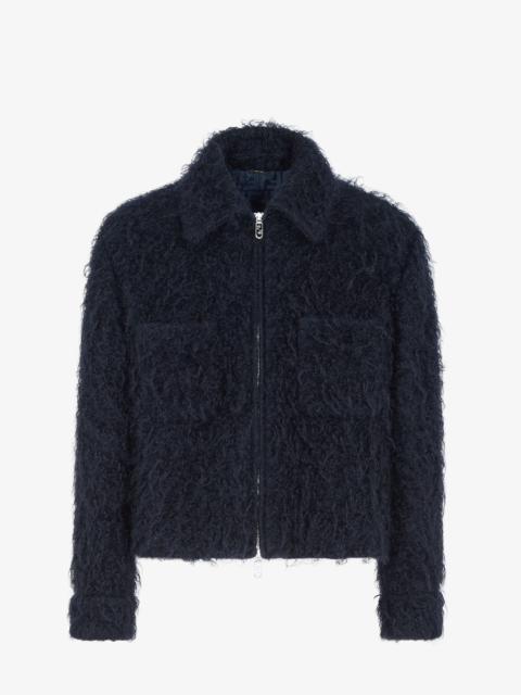 FENDI Blue mohair jacket