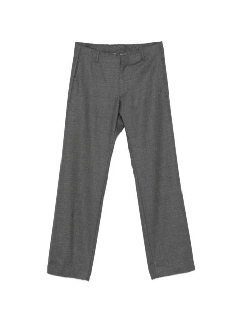 MM6 Maison Margiela Mm6 Maison Margiela Raw-edge Tailored Trousers