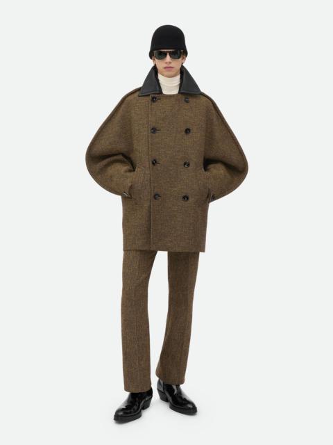 Bottega Veneta Double Compact Cotton Frise Coat
