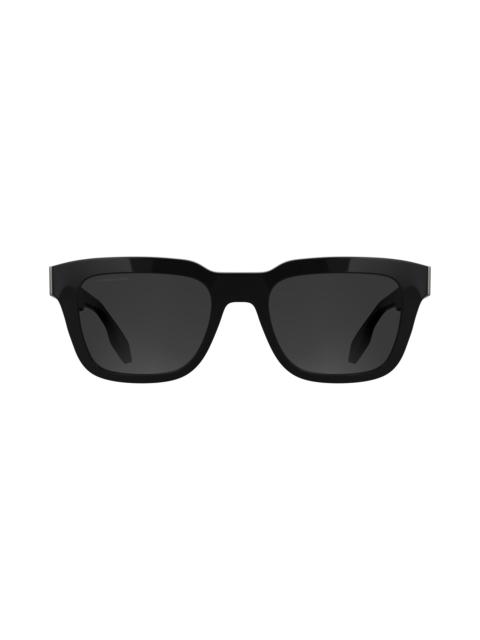 Canada Goose Canada Goose 52mm Rectangular Sunglasses in Black at Nordstrom
