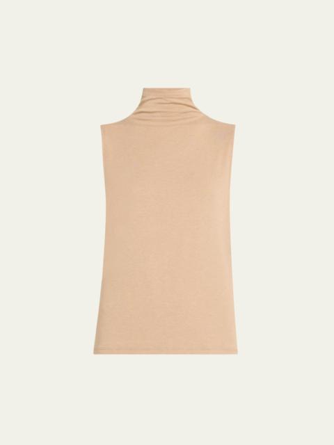 Vince Sleeveless Turtleneck Top