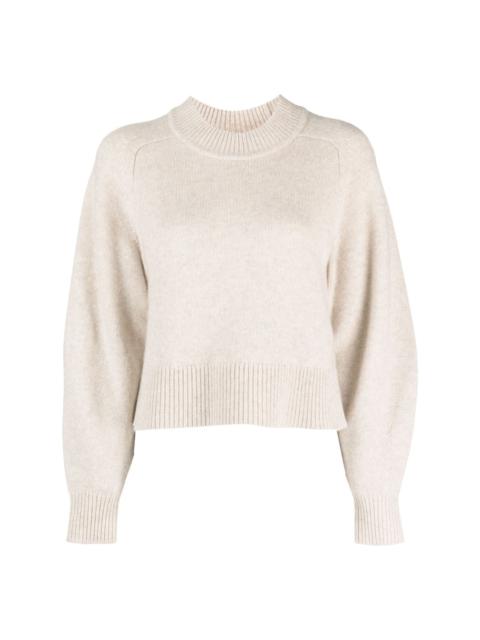 Leandra merino wool-blend jumper