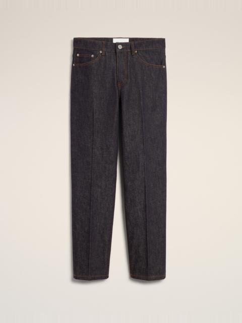 AMI Paris BLUE PARISIAN-FIT COTTON JEANS