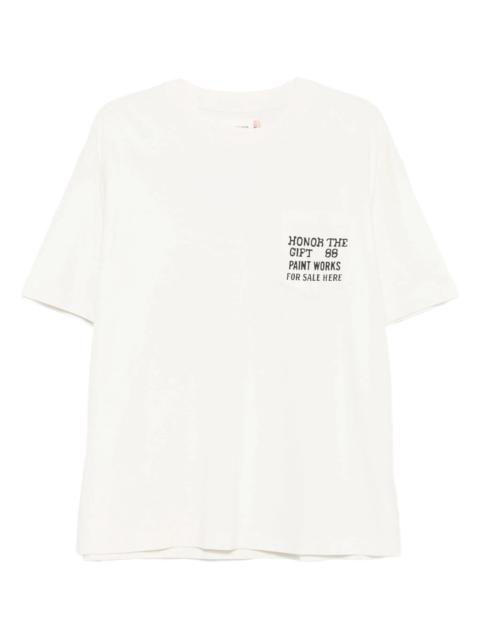 HONOR THE GIFT Honor The Gift Chest-pocket Graphic-print T-shirt