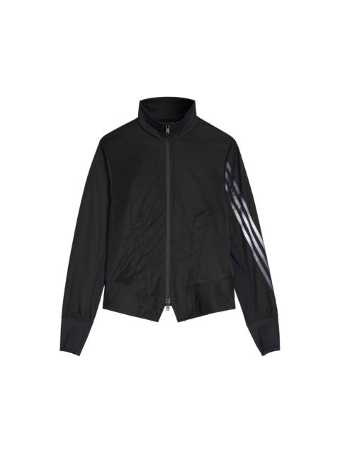 Y-3 AW26 3-STRIPES NYLON TRACK TOP - BLACK