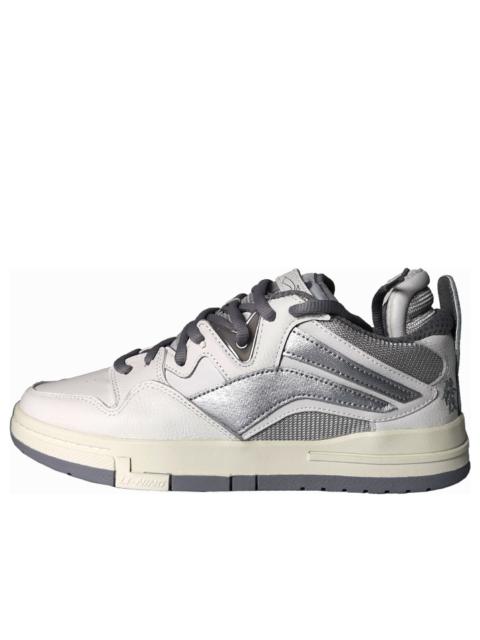 (WMNS) Li-Ning x WeiWu Pro Skateboarding Shoes 'White Silver' AECT072-1