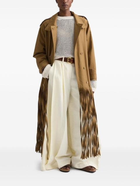 TWP Fringe Benefit cotton coat