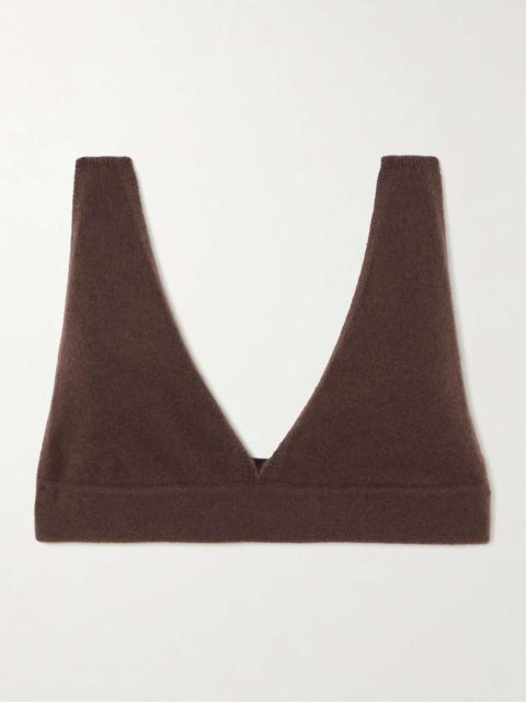 ÉTERNE Willa cashmere bralette