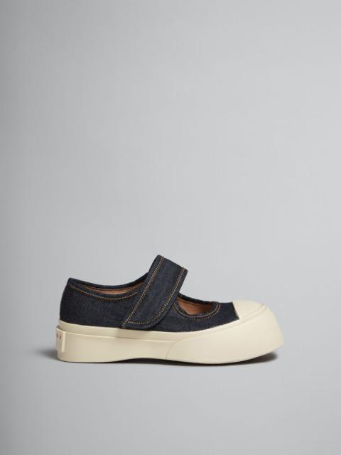 Marni DENIM MARY JANE SNEAKER | REVERSIBLE