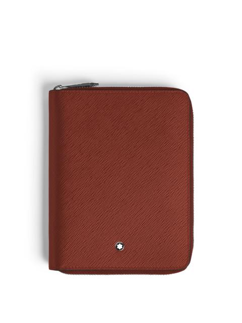 Montblanc 5 PEN POUCH WITH ZIP IN SARTORIAL LEATHER