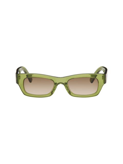 Marni Green Clear Haicli Sunglasses