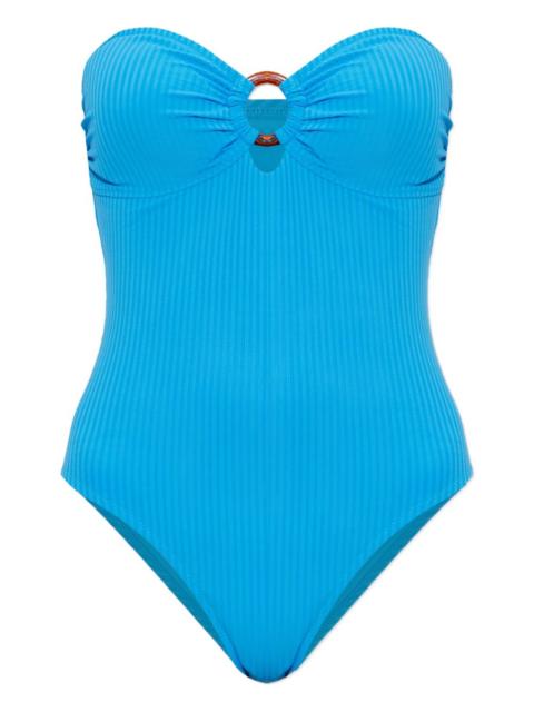 MELISSA ODABASH ring-detail swimsuit