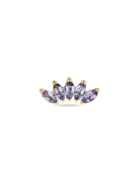 STONE AND STRAND Tanzanite Tiara Flat Back